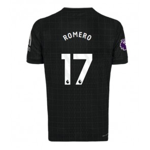 Tottenham Hotspur Cristian Romero #17 Udebanetrøje 2025-26 Kortærmet